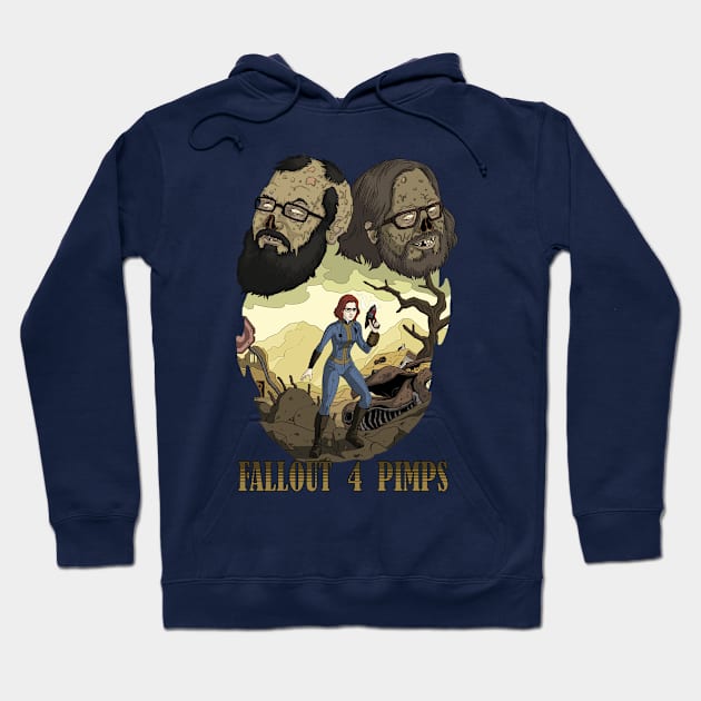 fallout 4 pimps Hoodie by Game Society Pimps